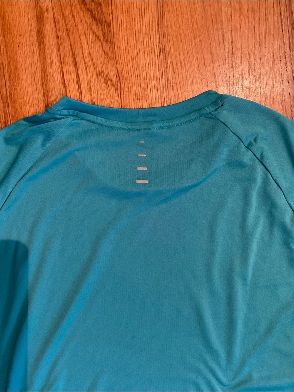 Nike Running - Men’s Dri Fit T-Shirt -  Teal - Size S